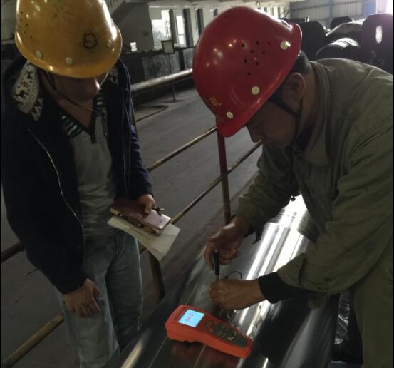 TIME5310里氏硬度计在钢铁公司轧辊上的应用 TIME5310里氏硬度计在钢铁公司轧辊上的应用